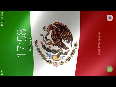 3d Mexico Flag Live Wallpaper Video