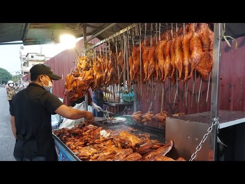 Tola Grill & Testy Meat on The Street @Kandal Market - Evening Street Food Wat Ounaloam