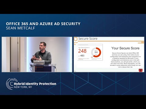 HIPConf18 - Office 365 and Azure AD security | Sean Metcalf