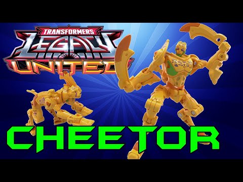 Transformers Legacy United, Core Class, Beast Machines CHEETOR | #transformers