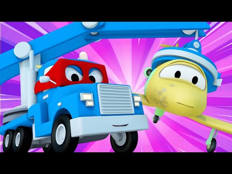 KAMION MAGNETNA DIZALICA - Super Kamion Carl u Auto Gradu 🚚 ⍟ Crtani sa kamionima za djecu