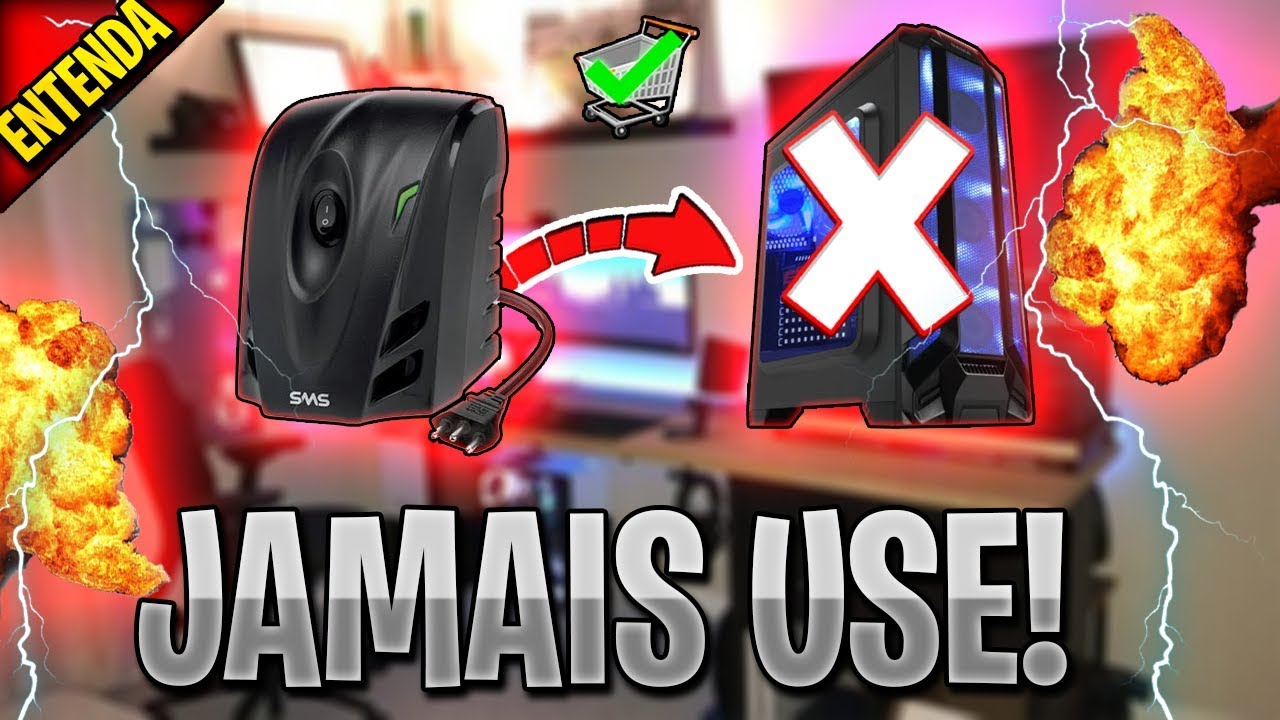 Entenda o porquê de nunca usar Estabilizador em um PC GAMER...