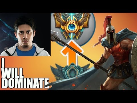 UNRANKED to CHALLENGER | IWillDominate | PANTHEON vs URGOT | PANTHEON Jungle | Patch 8.13