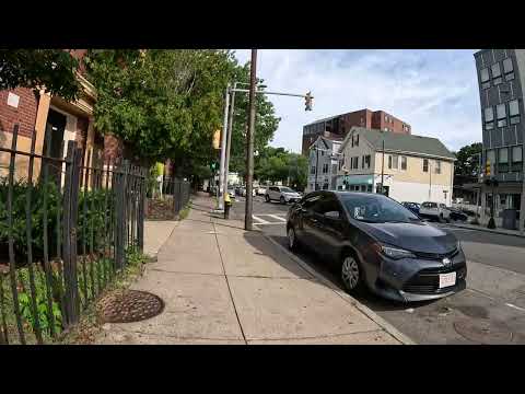South St #boston #jamaicaplain Typical Walk JP Boston Massachusetts - Bus 38 39 #mbta
