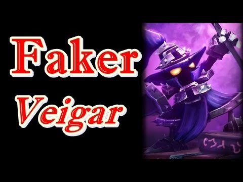 LOL Pro - Faker Veigar vs Jayce - Korea SoloQ (Highlights)