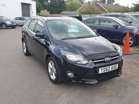 2012 62 Ford Focus 1.6 Tdci Zetec Estate 5dr- Fsh, £20 tax!