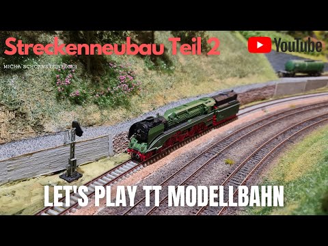 Let`s Play TT Modellbahn #18 - Track construction part 2