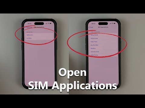 Dual SIM iPhone: How To Access SIM Applications (SIM Toolkit)