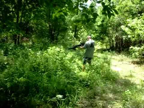 The Frankengun at work