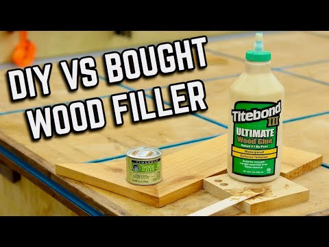 image-Can wood filler be stained?