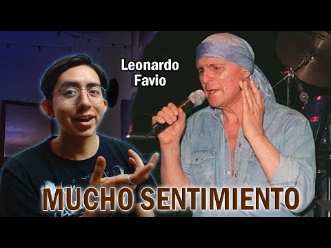 Reacciono y Analizo a LEONARDO FAVIO - OJOS AZULES (en vivo)