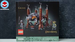 LEGO Icons 40893 Lord of the Rings : Grond - LEGO Speed Build Review