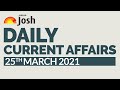 Current Affairs Today 25th March Current Affairs Current Affairs In Hindi