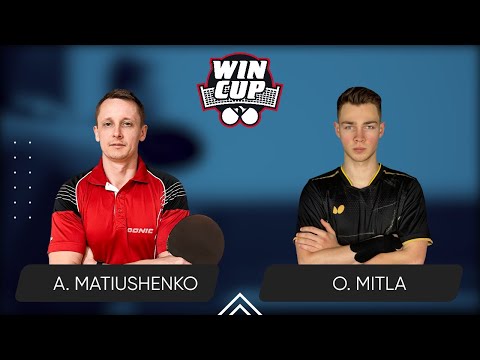 00:45 Andrii Matiushenko - Oleksii Mitla West 6 WIN CUP 13.05.2024 | TABLE TENNIS WINCUP