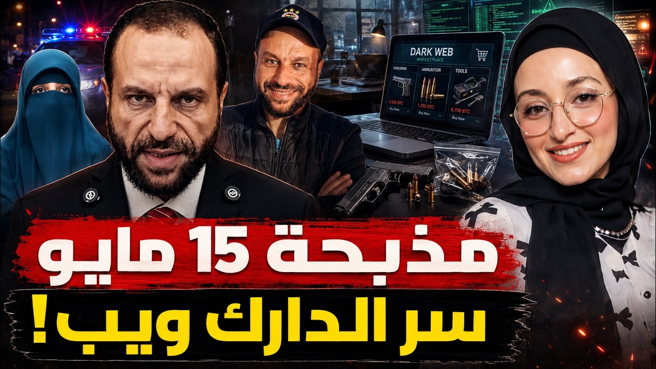 مفاجأة مرعبة في جريمة 15 مايو.. "الدارك ويب" يكشف الغموض