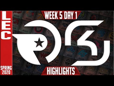 OG vs SK Highlights | LEC Spring 2020 W5D1 | Origen vs SK Gaming