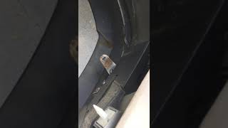 2011 Ford Taurus rear bumper / Impact Bracket removal