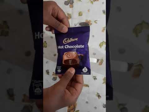 Cadbury hot chocolate 🍫 👌