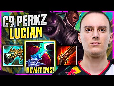 PERKS PICKS LUCIAN WITH NEW ITEM ECLIPSE! - C9 Perkz Plays Lucian MID vs Galio! | Preseason 11