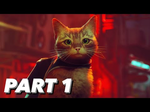 STRAY PS5 Walkthrough Gameplay part 1 (FULL GAME)
