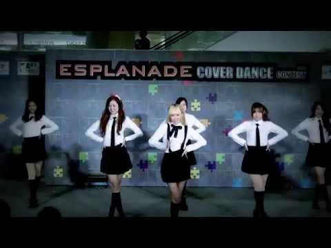 "Choco Pink" cover "No No No+Mr.Chu" (A-Pink) @ audition "Esplanade Cover Dance Contest"