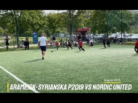 Arameisk-Syrianska P2019 vs Nordic United - Top level youth soccer