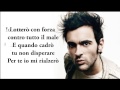 Marco Mengoni- Guerriero (Testo) 