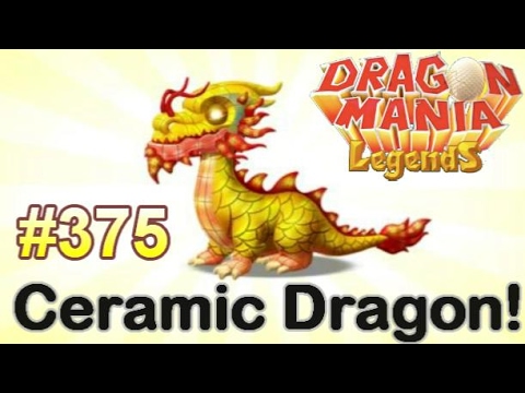 CERAMIC DRAGON UNLOCKING! Greeting the Dawn Tier 9 Gameplay! - Dragon Mania Legends #375