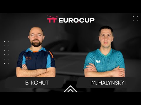 18:00 Bohdan Kohut - Mykola Halynskyi 10.09.2025 TT Euro.Cup Ukraine Elite. TABLE 3