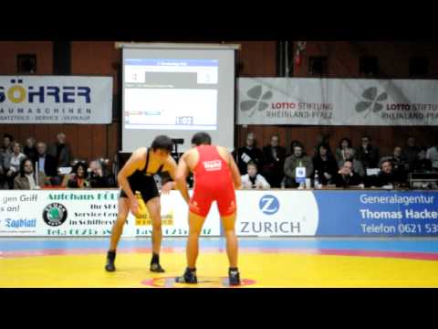 RINGEN: VfK Schifferstadt - Schrießheim: Alexander Kropf (3-4)