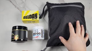 The ULTIMATE Gym Bag Essentials & Energy Hacks |  L-Carnitine,  Duffle, & Caffeine Spray Review