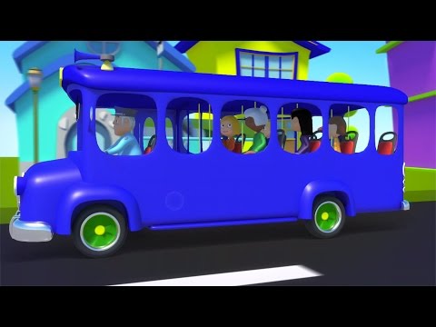 Ruote del bus | Canzone bambini | Filastrocca | Nursery Rhyme For Kids | Wheels On The Bus