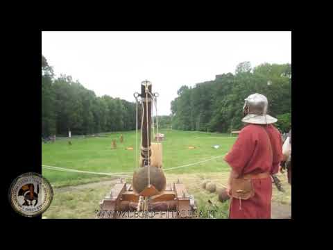 L'Onagro romano della Legio I Italica in azione a Teutoburgo / Roman Onager in action in Kalkriese!