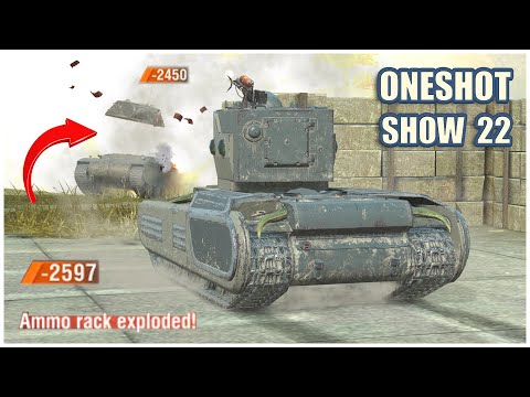 ONESHOT SHOW #22 • Ammo Rack Compilation WoT Blitz