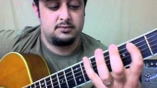 acoustic guitar lesson - how to play bad to the bone - easy beginner songs