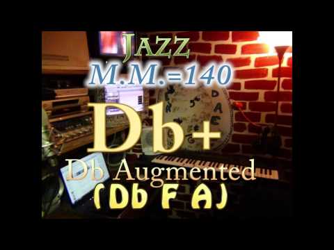 Db Augmented (Db F A) - Jazz - M.M.=140 - One Chord Backing Track