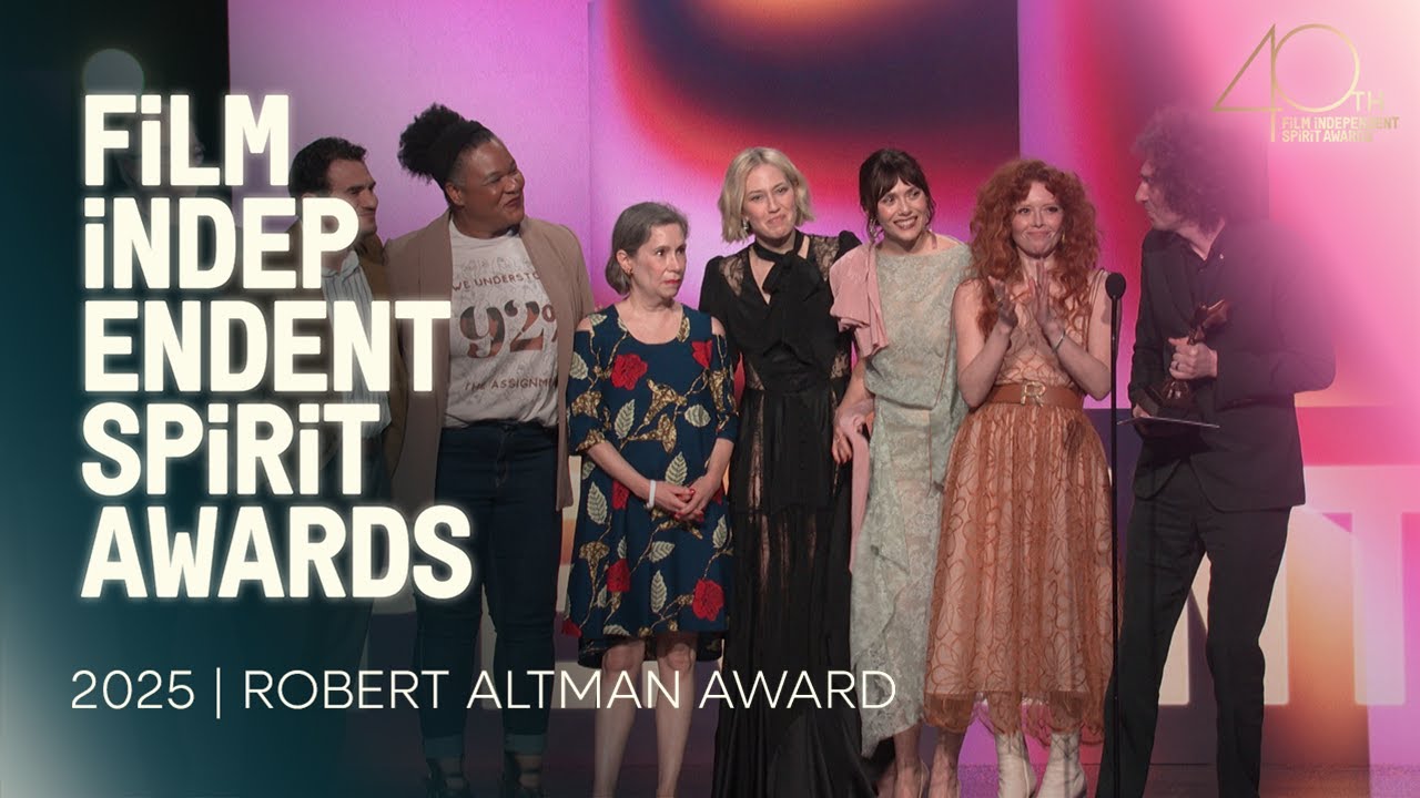 HIS THREE DAUGHTERS wins the ROBERT ALTMAN AWARD at the 2025 Film Independent Spirit Awards