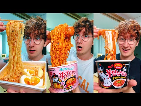 Day 1-10 Of ONLY Eating Food From a Korean Convenience Store!