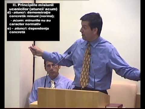 Joi 23 August 2012 - Marius Birgean - Prncipiile misiunii ucenicilor