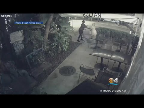 Video: Violent Mugging On Miami Beach Over In Seconds
