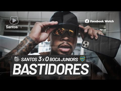 SANTOS 3 X 0 BOCA JUNIORS | BASTIDORES | CONMEBOL LIBERTADORES (13/01/21)