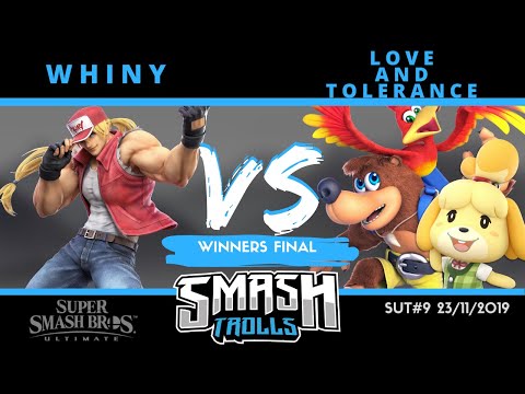 SUT #9 - WINNERS FINAL - Whiny (Terry) Vs. LoveAndTolerance (Banjo, Isabelle) - SSBU Tournament