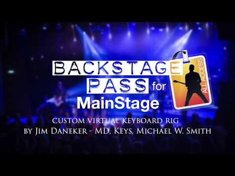 BackStage Pass for MainStage - Teaser 1