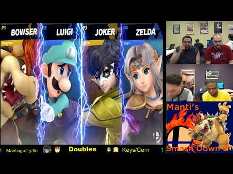 Mantiago & Tyrtle Vs. Keys & Cern Winners Finals - Manti's Smash Down 9