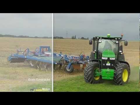 *Test* John Deere 7230R CQ & 6m Grubber in der Börde