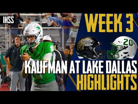 Aljour Miles Shines in Thrilling Kaufman vs Lake Dallas Matchup