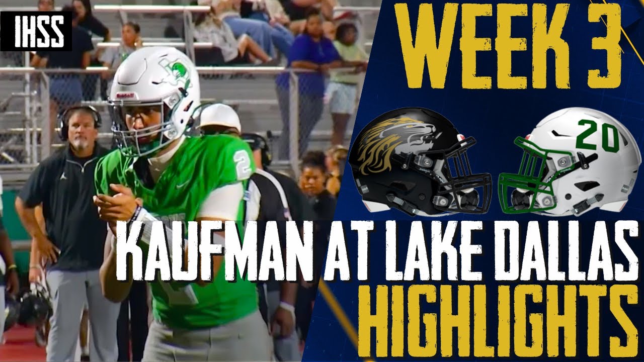 Aljour Miles Shines in Thrilling Kaufman vs Lake Dallas Matchup