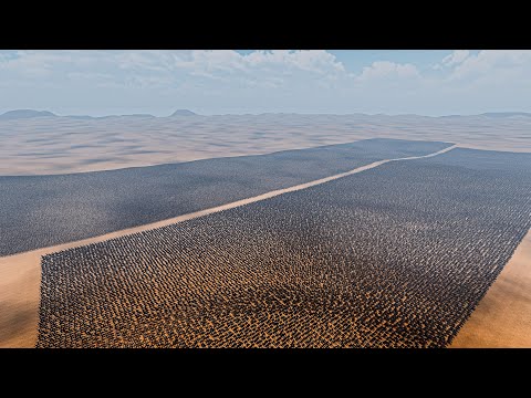 1 MILLION PERSIANS vs 100.000 CATAPULTS - Ultimate Epic Battle Simulator 2 UEBS 2