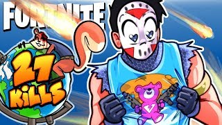 FORTNITE BR - THE SKY IS FALLING! (Duo Match Ownage!) 27 Kills!