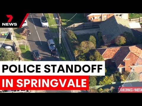 Police operation unfolds in Melbourne's Springvale | 7NEWS